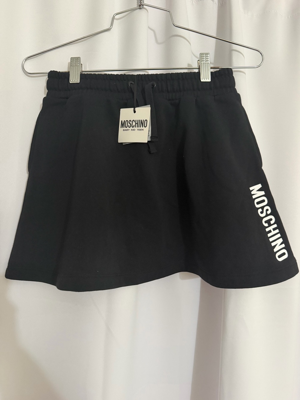 Moschino Kids logo-print skirt